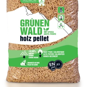 Bancale Grünen Wald Holz Pellet 72 sacchi da 15 kg